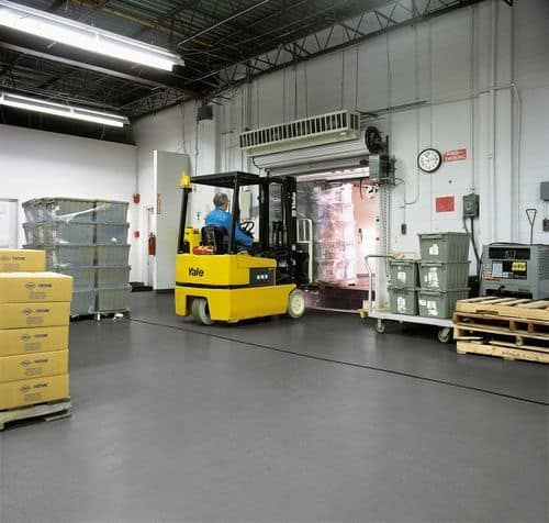 Rubber Flooring Forklift