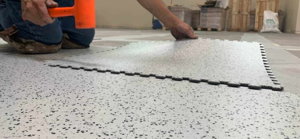 Glue-Free ESD Floors