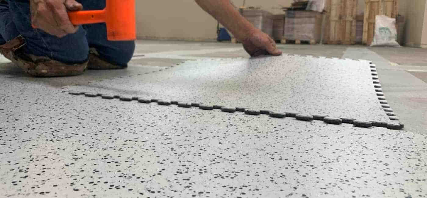 Glue-Free ESD Floors