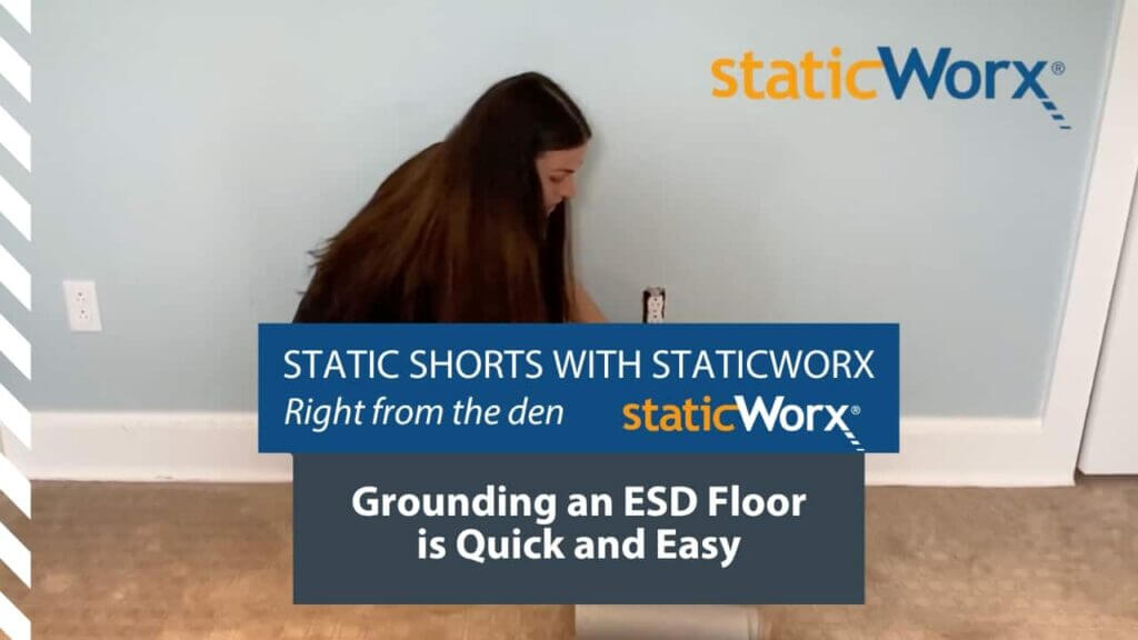 How to Ground an ESD Floor | Learning Center | StaticWorx
